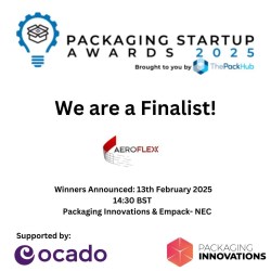 AeroFlexx Named Finalist for the Packaging Startup Awards! 